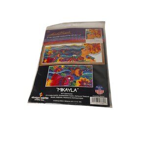 Laurel Burch Mikayla Cross Stitch Kit 8x22in New